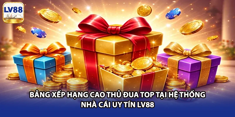 Bảng xếp hạng cao thủ đua top tại hệ thống nhà cái uy tín LV88