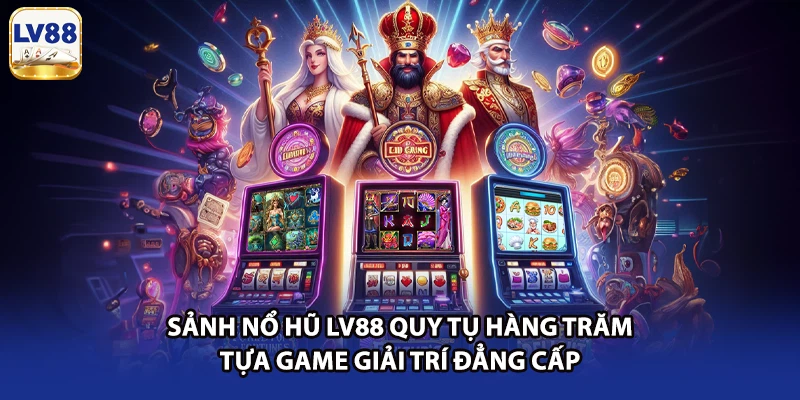 Sảnh nổ hũ LV88 quy tụ hàng trăm tựa game giải trí đẳng cấp